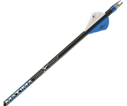стрела для лука карбоновая carbon express maxima blue streak 250 blazer vanes MIXHUNT.RU